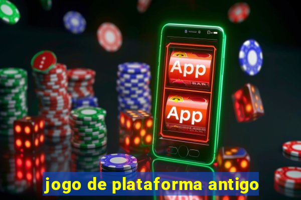 jogo de plataforma antigo